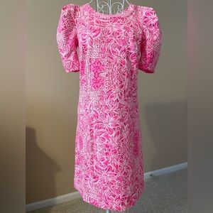 Lilly Pulitzer Harriet Dress pink and white in size XS